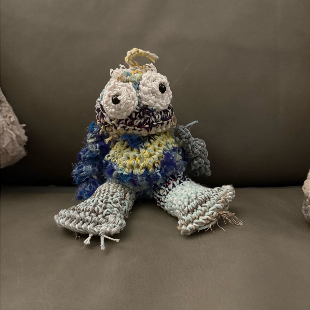 Scrapkins Crochet Monster Doll